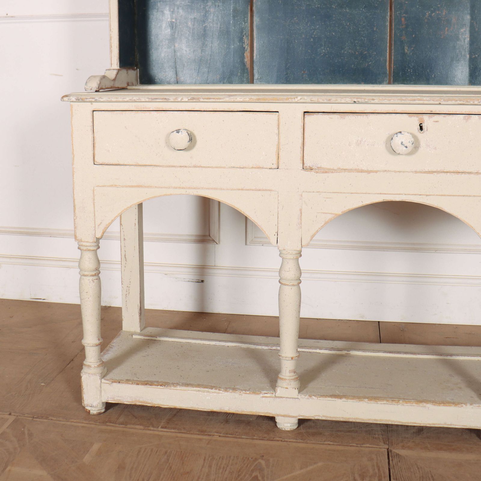 Welsh Potboard Dresser Base, 1800s photo furniture