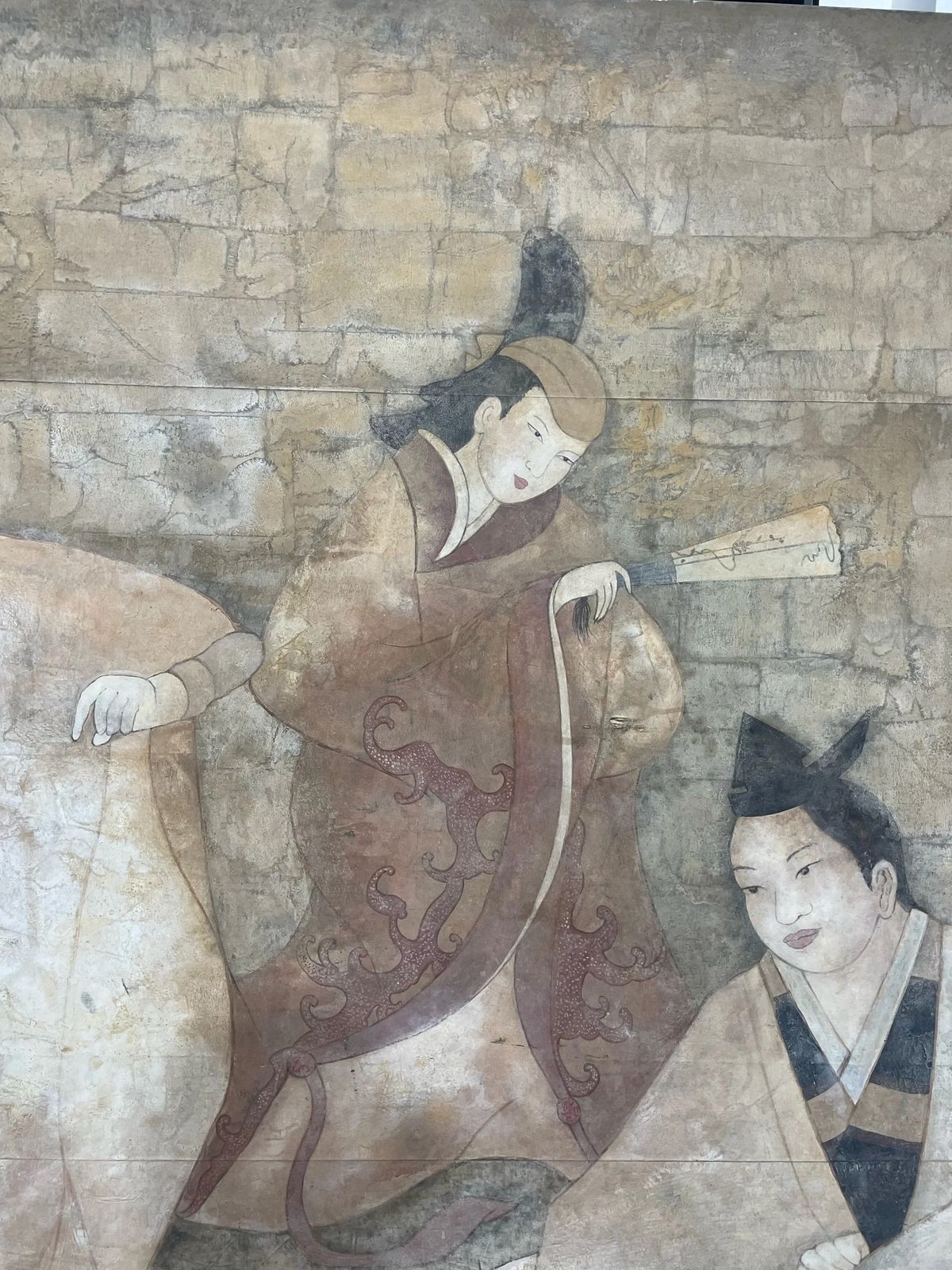 1450.0 Huge Japanese Art, 1920s, Vintage photo