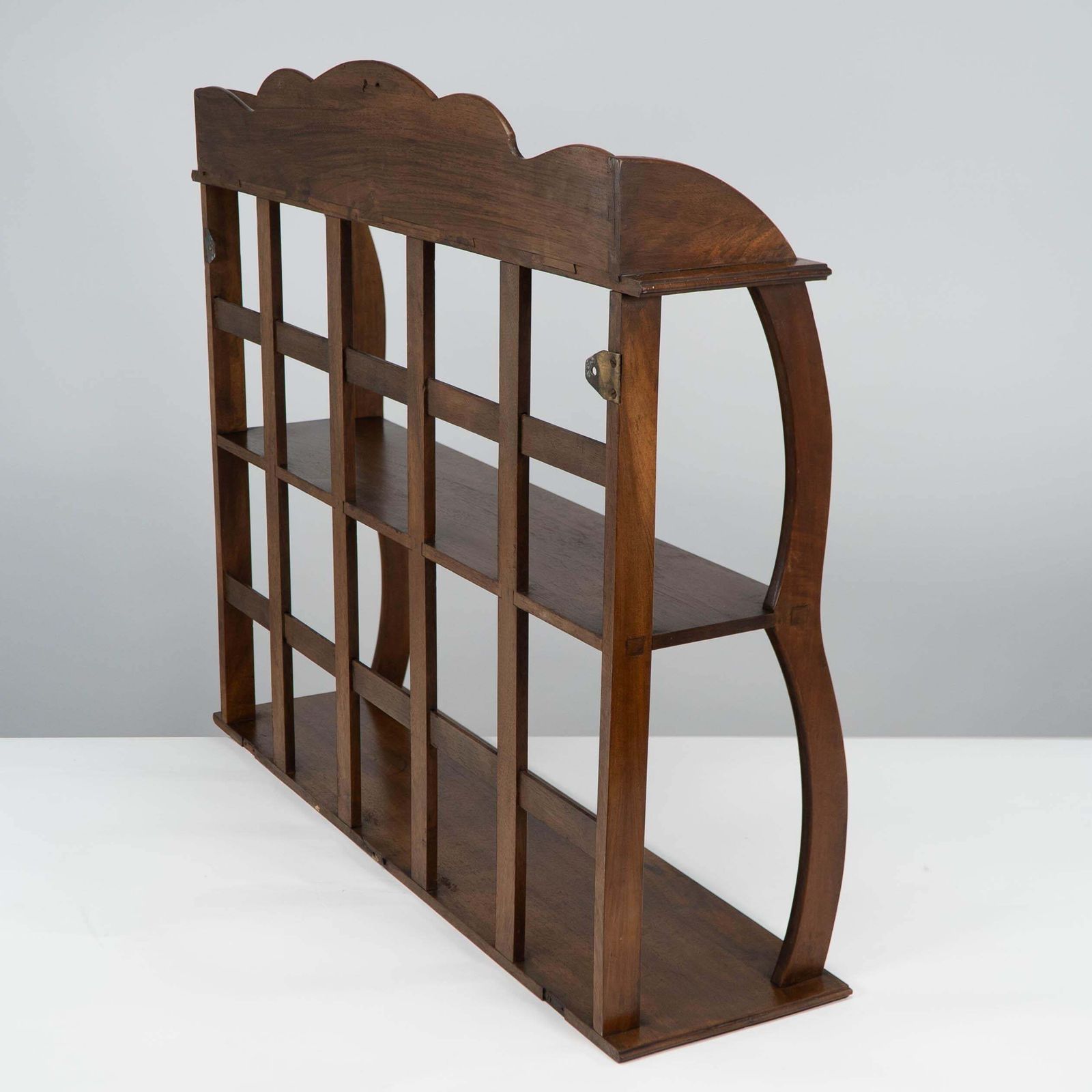 W. R. Lethaby. A Cotswold School Arts And Crafts Walnut Waterfall Wall Shelf photo 4500.0
