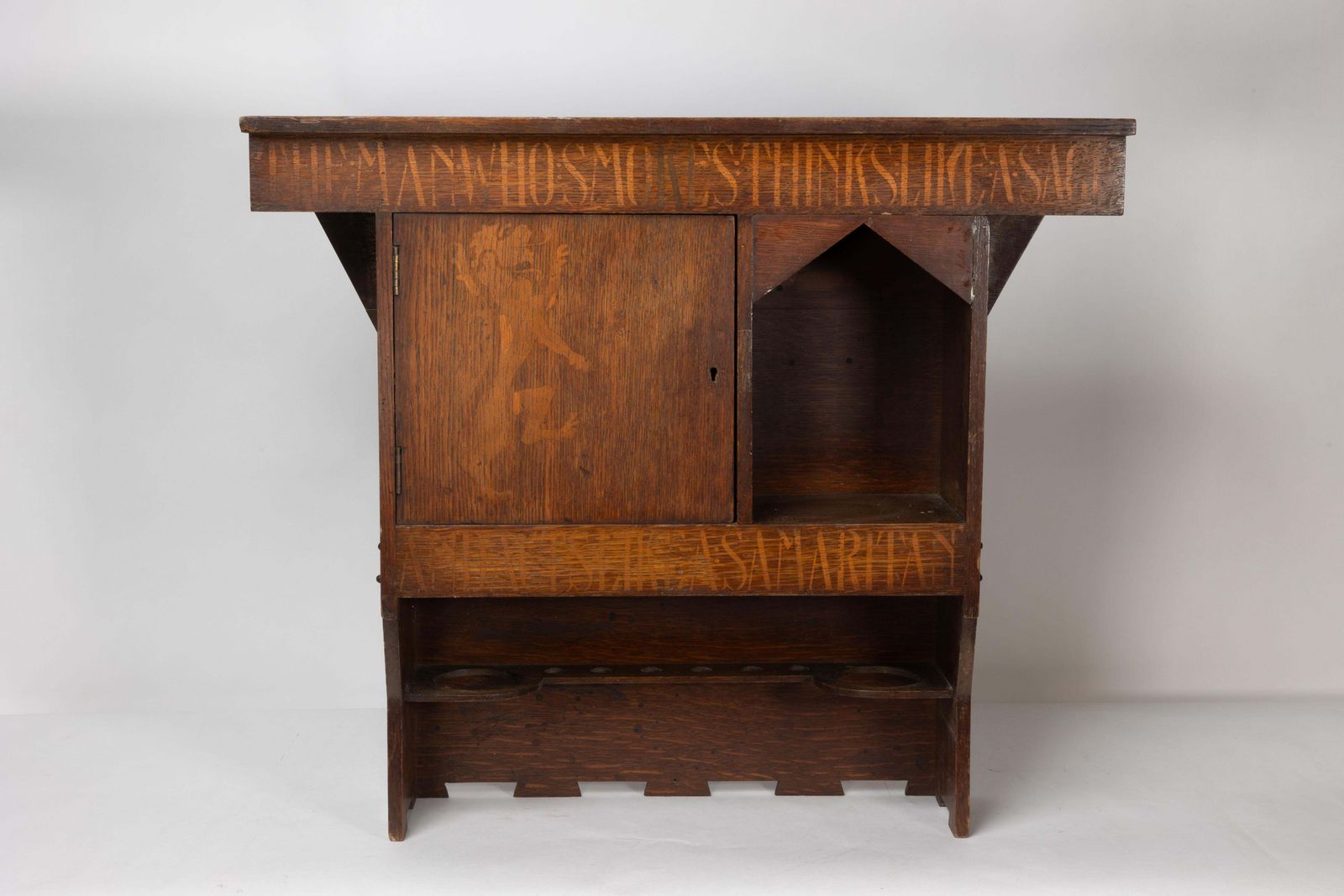 Liberty And Co. An Arts And Crafts Wall Cabinet photo furniture