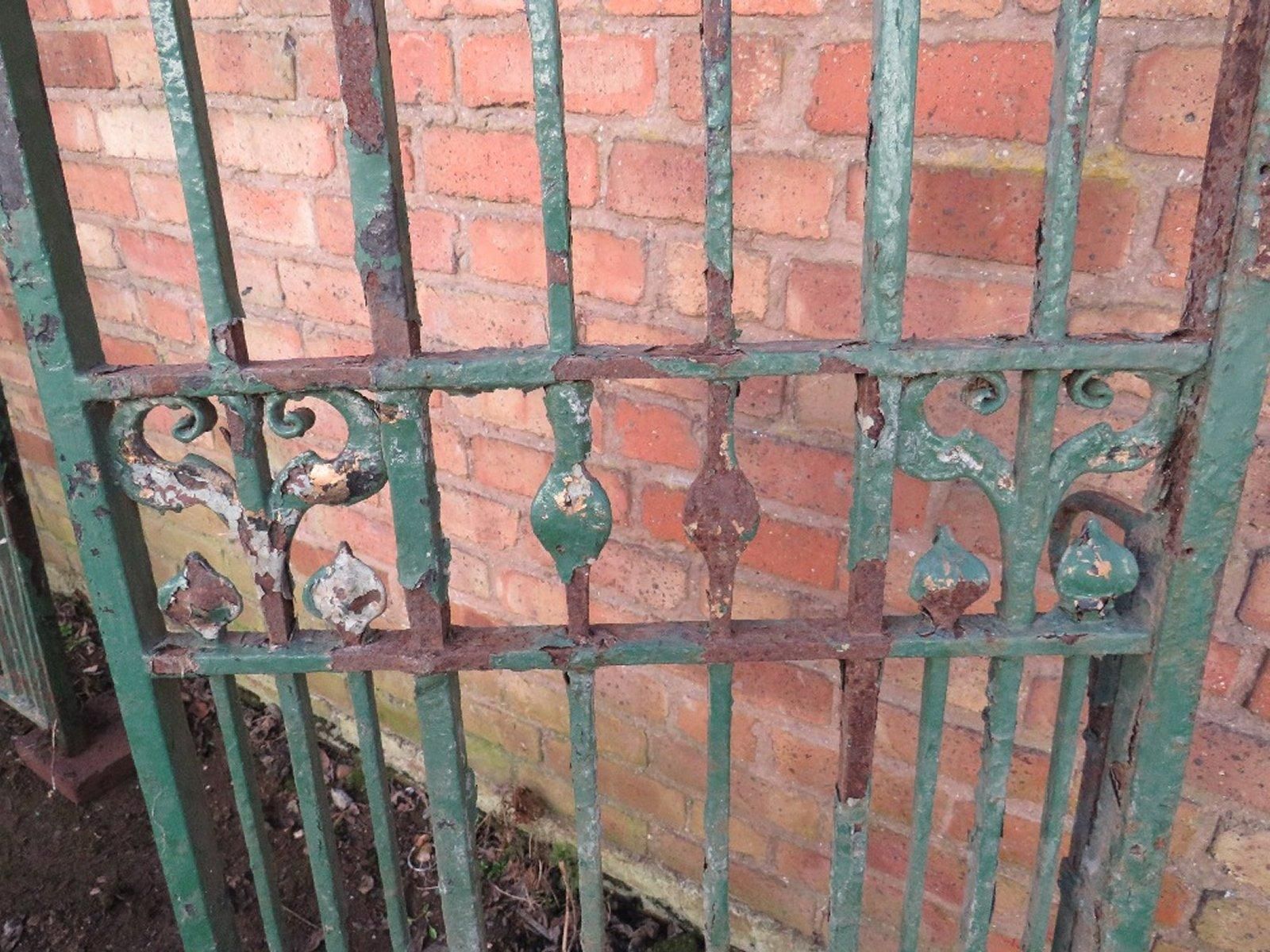 An Exceptional Period Pair Of Arts & Crafts Hand Hammered & Wrought Iron Gates photo 22500.0