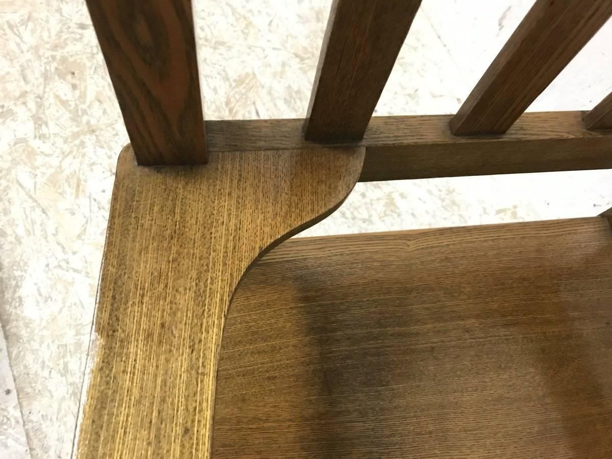 photo furniture R. W. Mcnerney – Arts And Crafts Ash Tall Back Armchair With Hayle Copper Panel