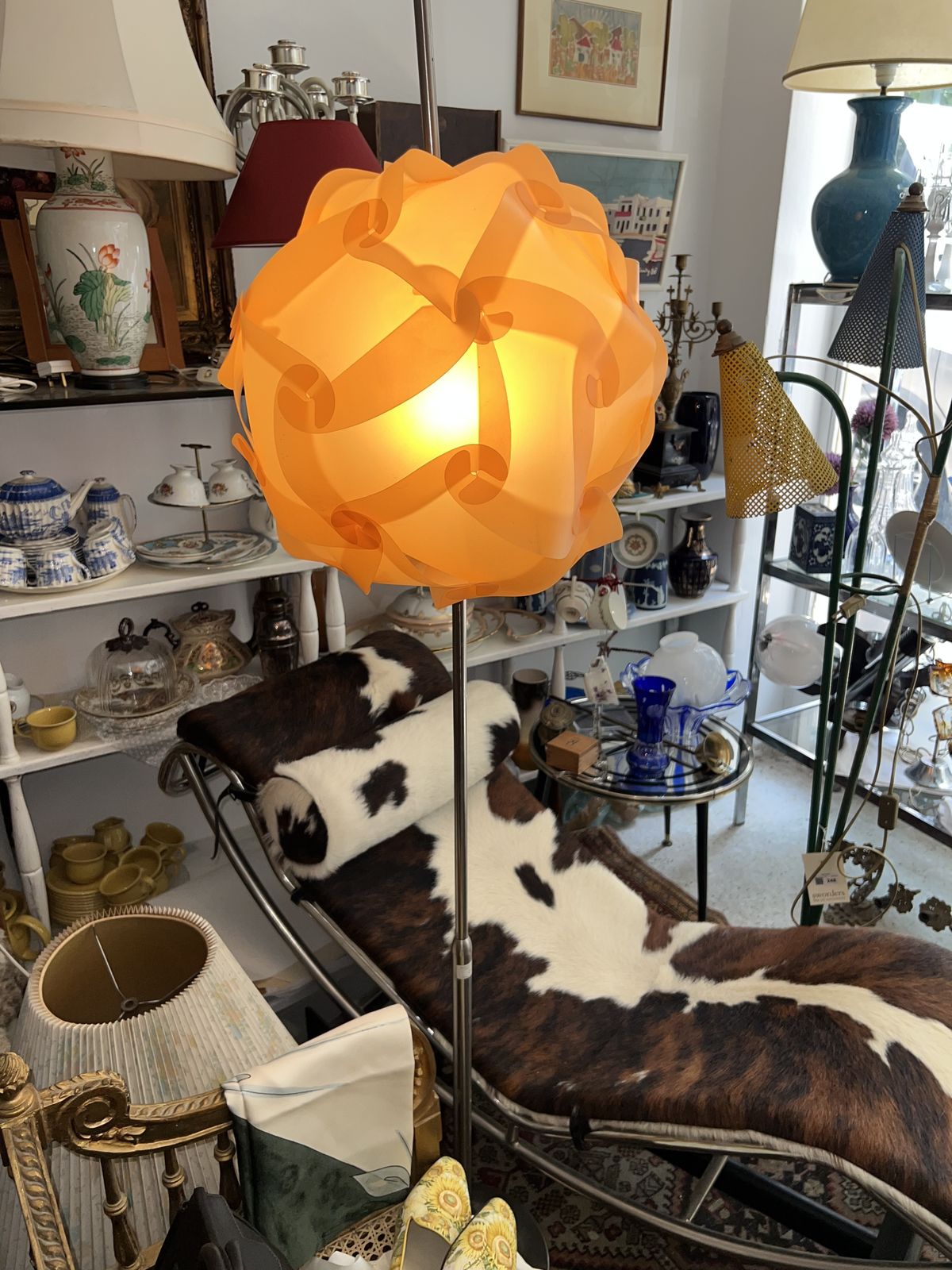 Modular Jigsaw Puzzle Lamp – Modern Iq Floor Lamp photo for sale