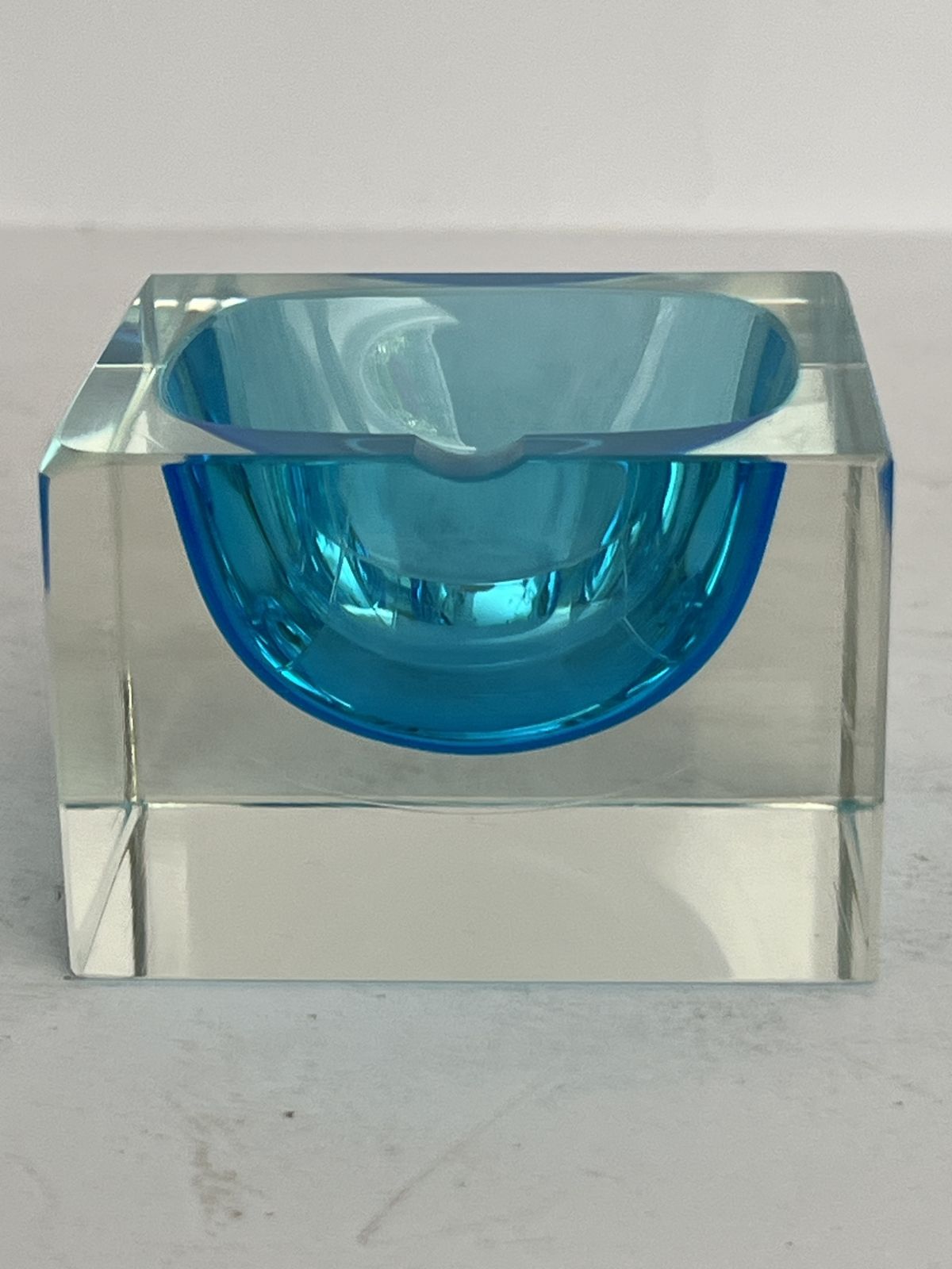Vintage Murano Glass Ashtray, Italy, 1960s photo 306.0