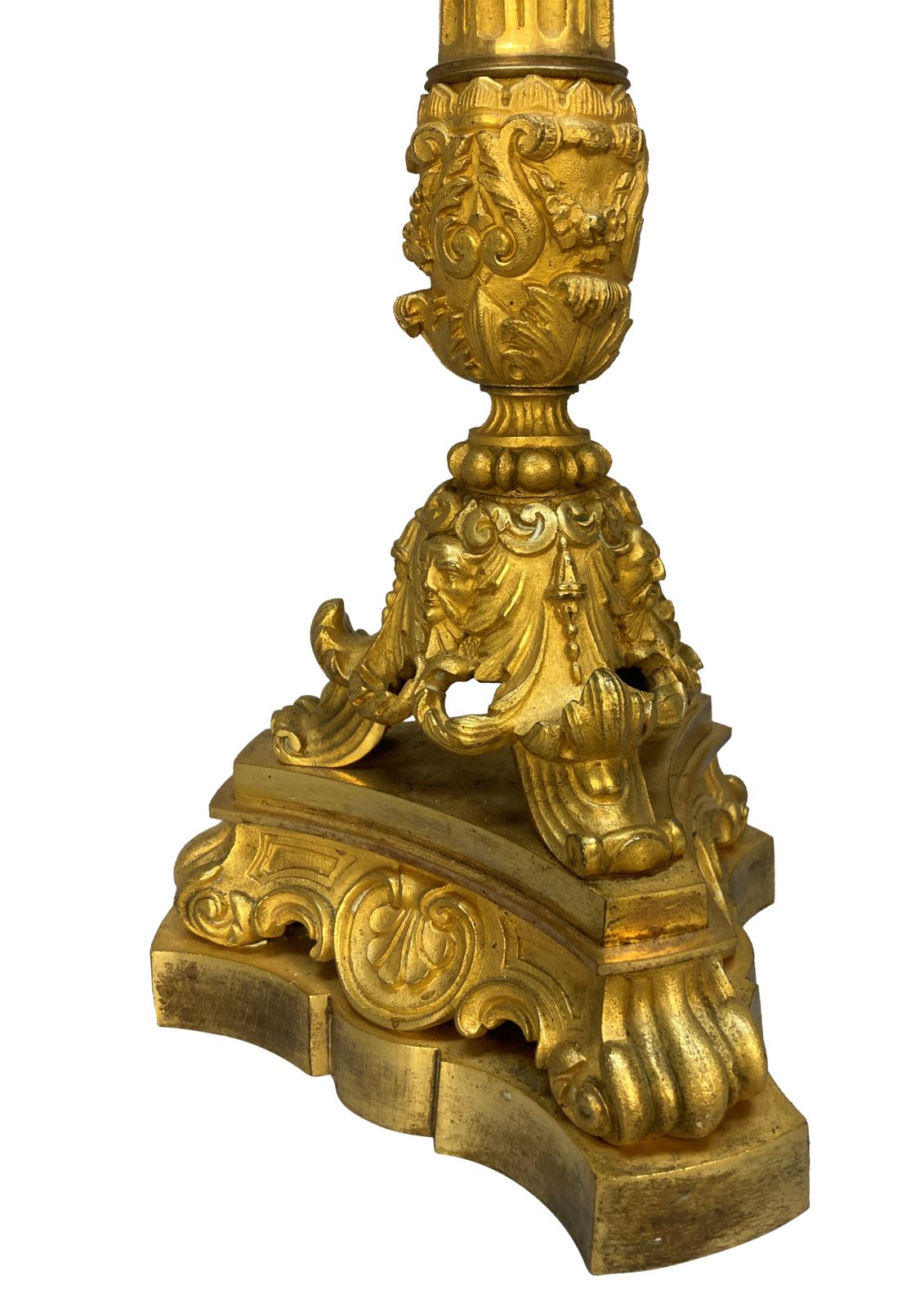 A Pair Of Fine Charles X Ormolu Candelabra photo vintage