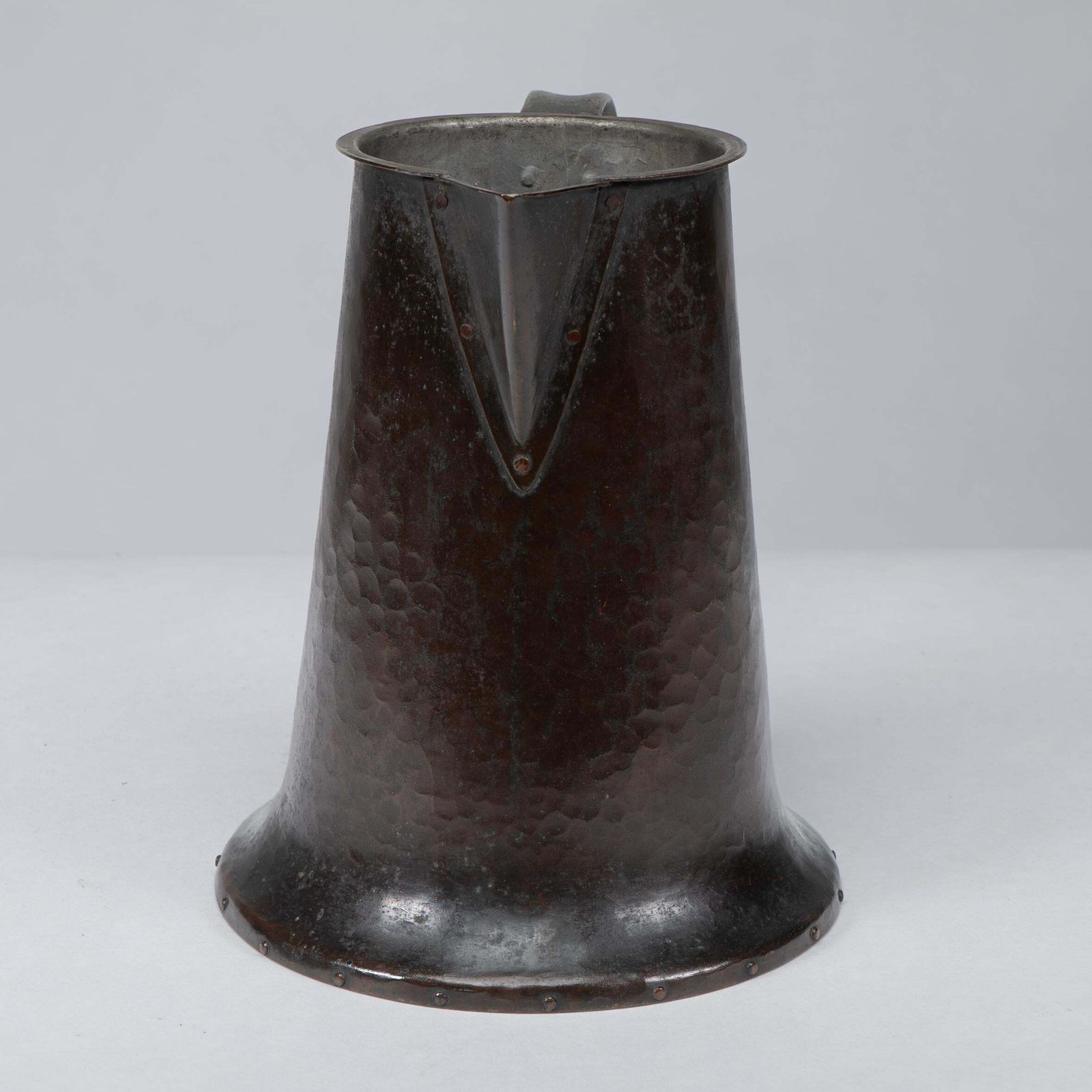 Arthur Dixon For The Bgh. An Arts & Crafts Hand Hammered Copper Jug photo furniture