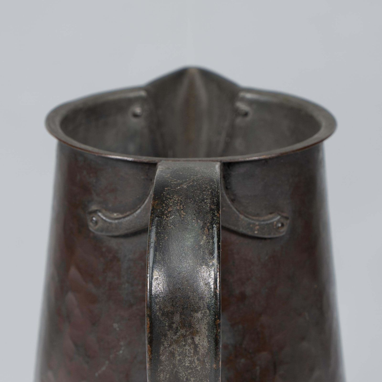 photo furniture Arthur Dixon For The Bgh. An Arts & Crafts Hand Hammered Copper Jug