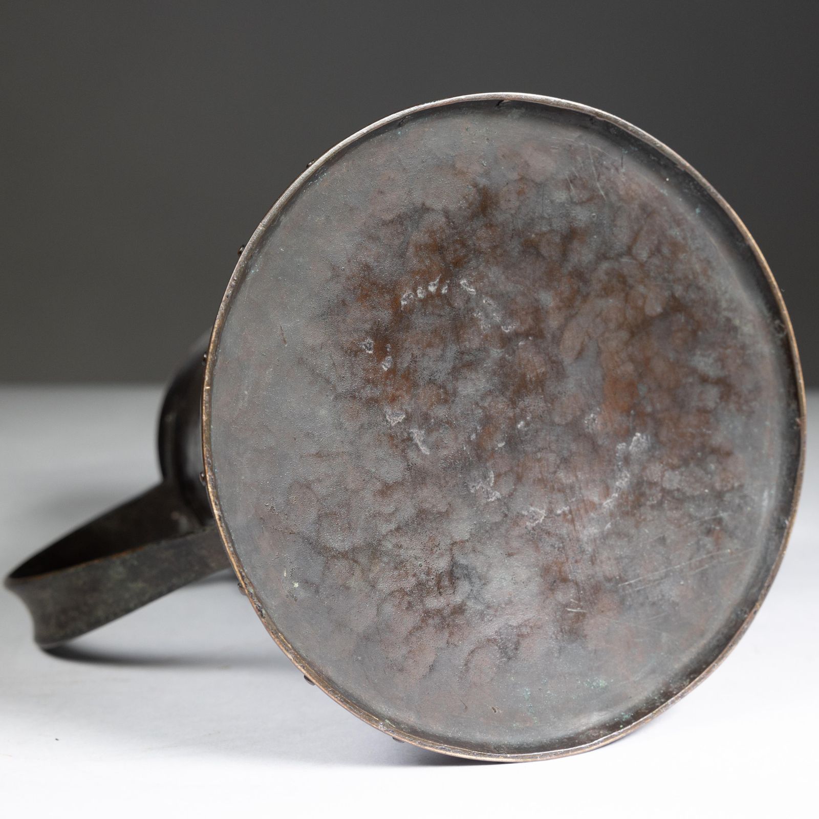 photo vintage Arthur Dixon For The Bgh. An Arts & Crafts Hand Hammered Copper Jug