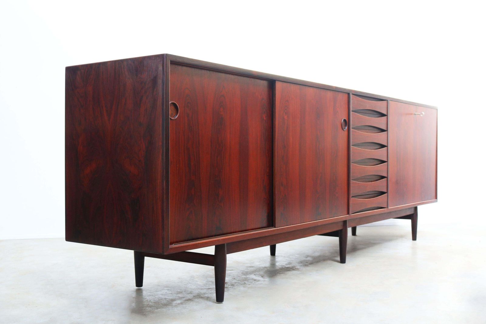 photo vinterior Zeldzaam Deens Design Dressoir Model 29a Van Arne Vodder Voor Sibast Furniture