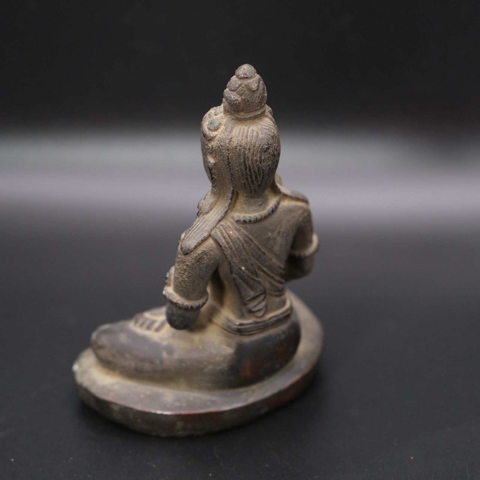 Buddha Amitayus Sculpture – 18th Century Bronze Buddha Statue – Himalayan Art, Antique Tibetan photo vinterior