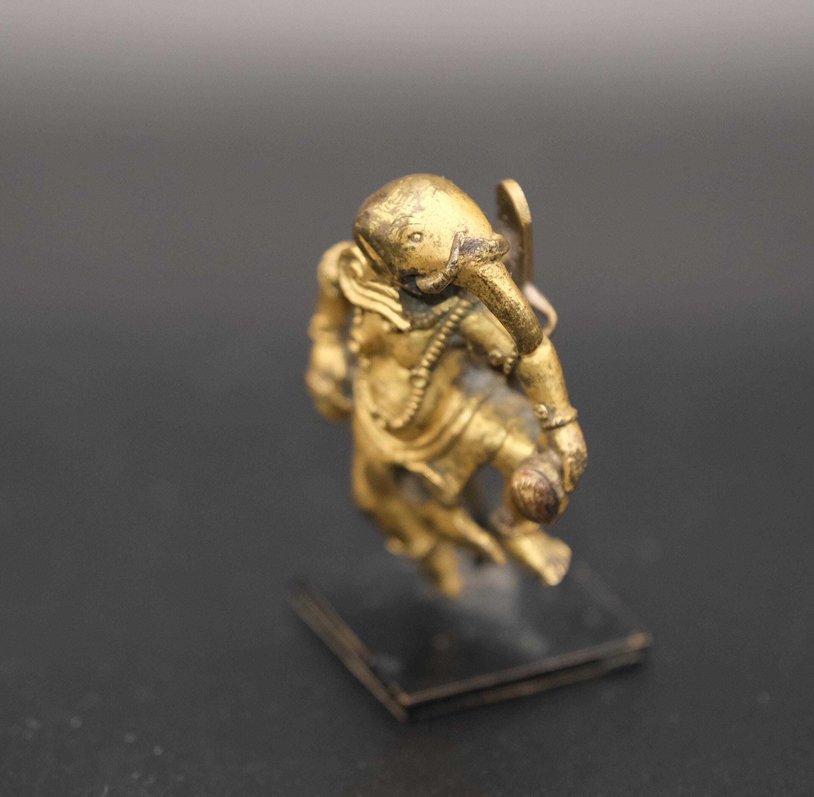 Tibetan Bronze Bardo Statue – Antique Himalayan Art, Buddhist Sculpture photo 950.0