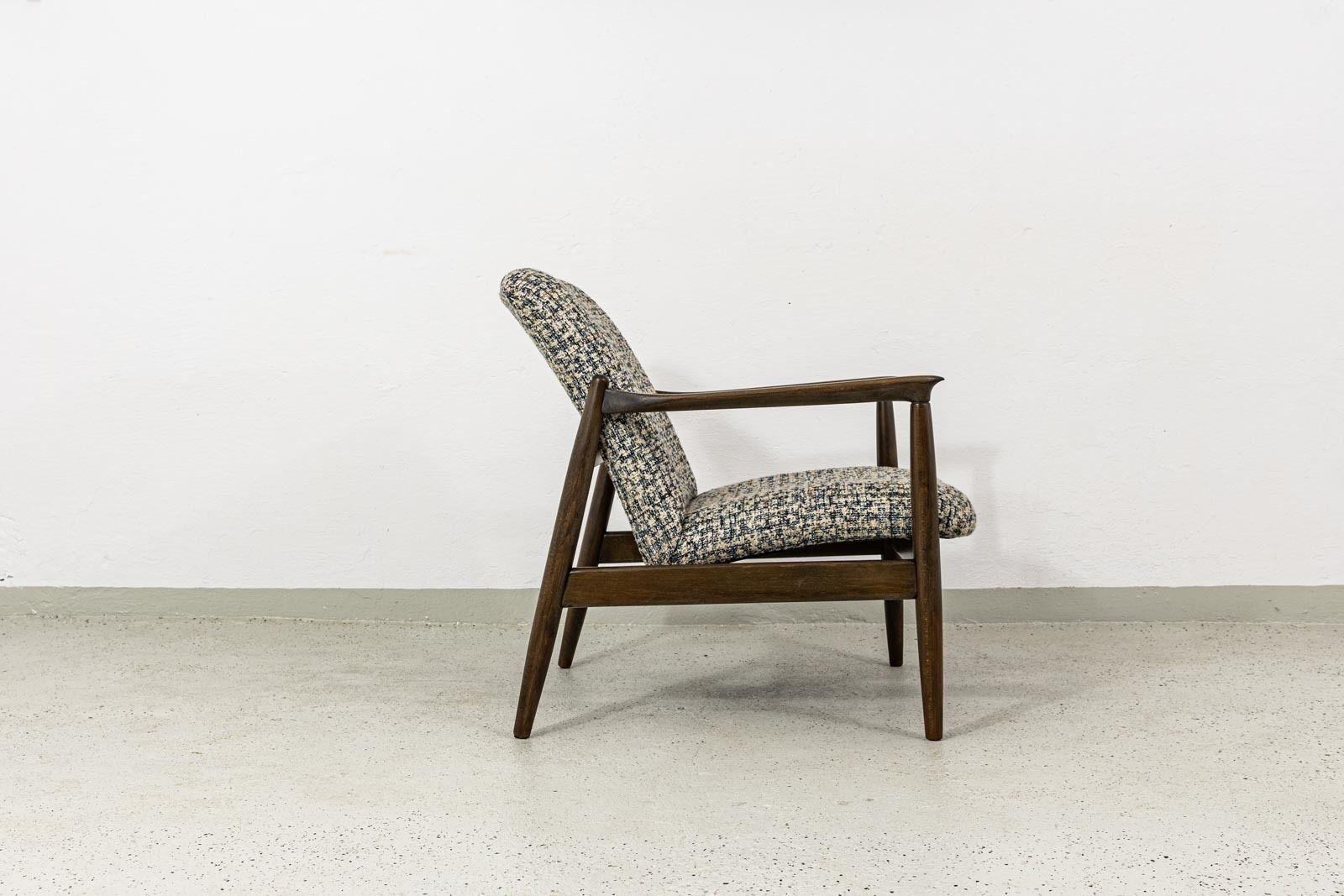 Mid Century Modern Fauteuil Van Edmund Homa, Gfm, Polen, Jaren 1960 photo 800.0