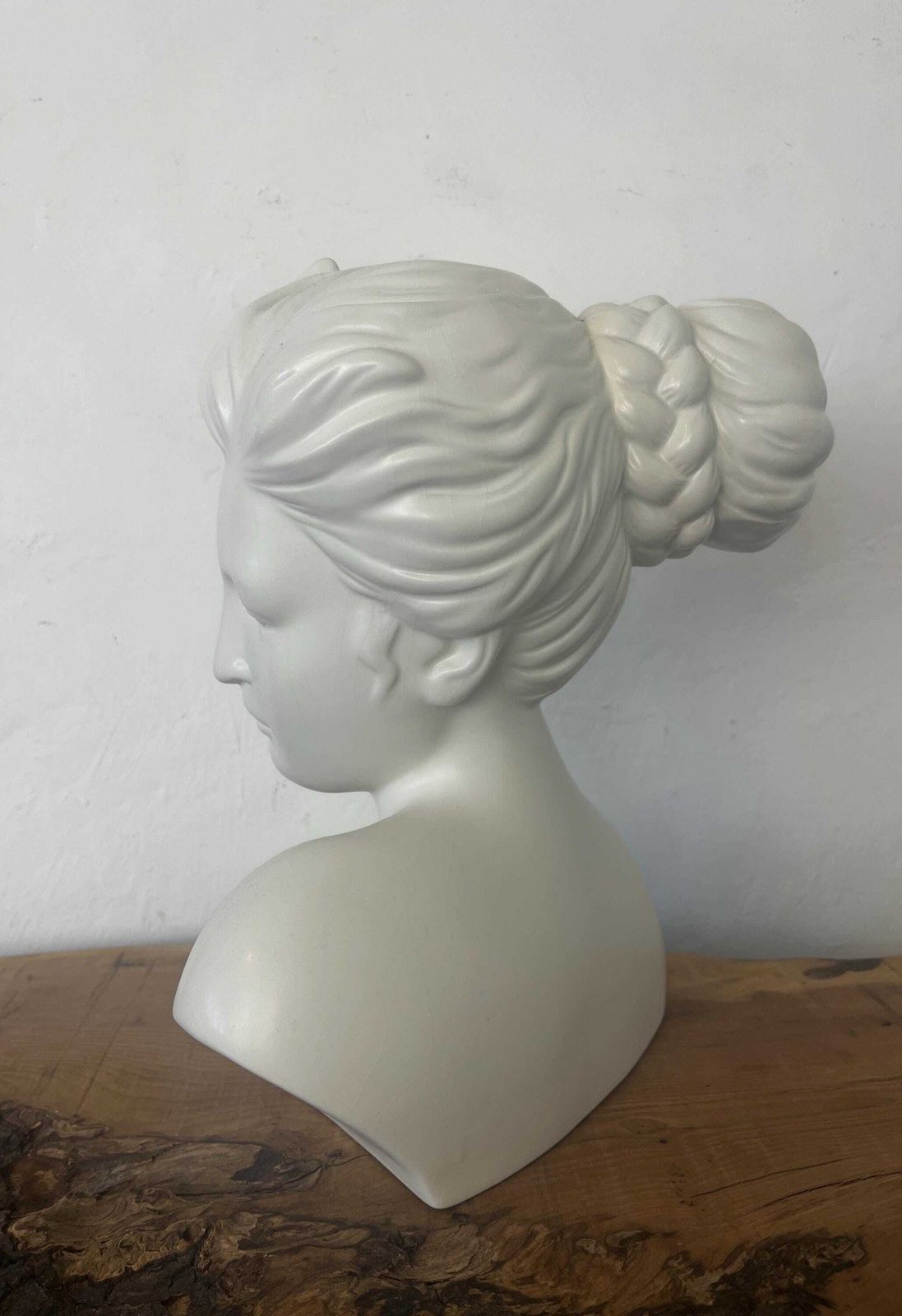 Elegant Vintage Art Deco Lady Classical Sculpture Bust photo buy