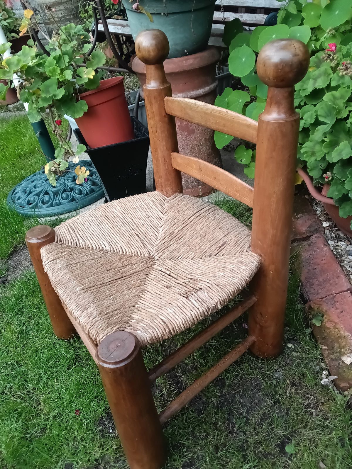A Rare Charles Dudouyt "Chaise Basse". ( Low Chair ) 1940 / 50's. photo Furniture