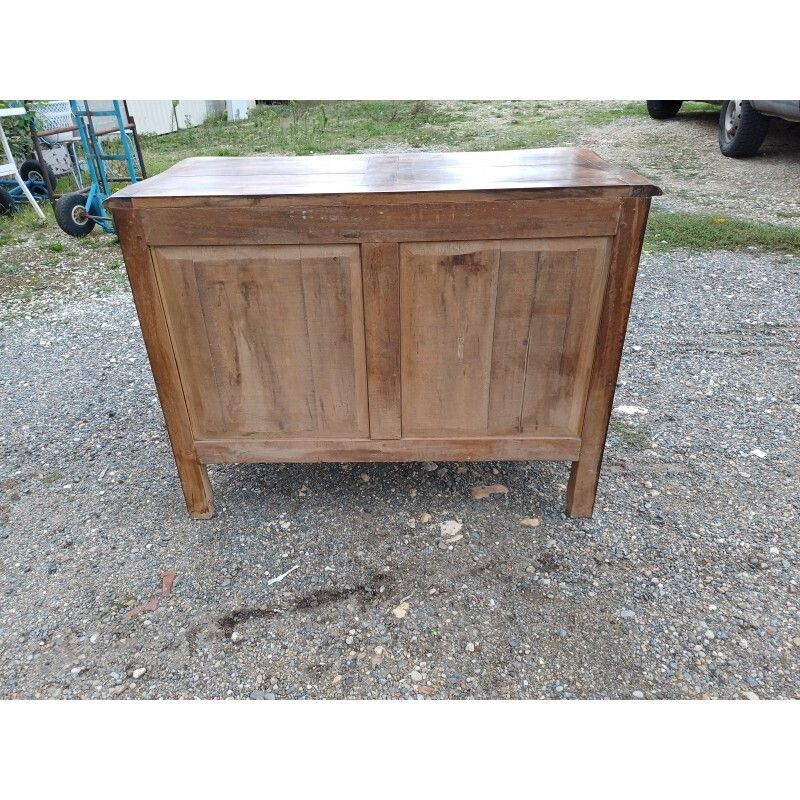 19th Century Walnut Chest Of Drawers With 3 Drawers photo 304.0