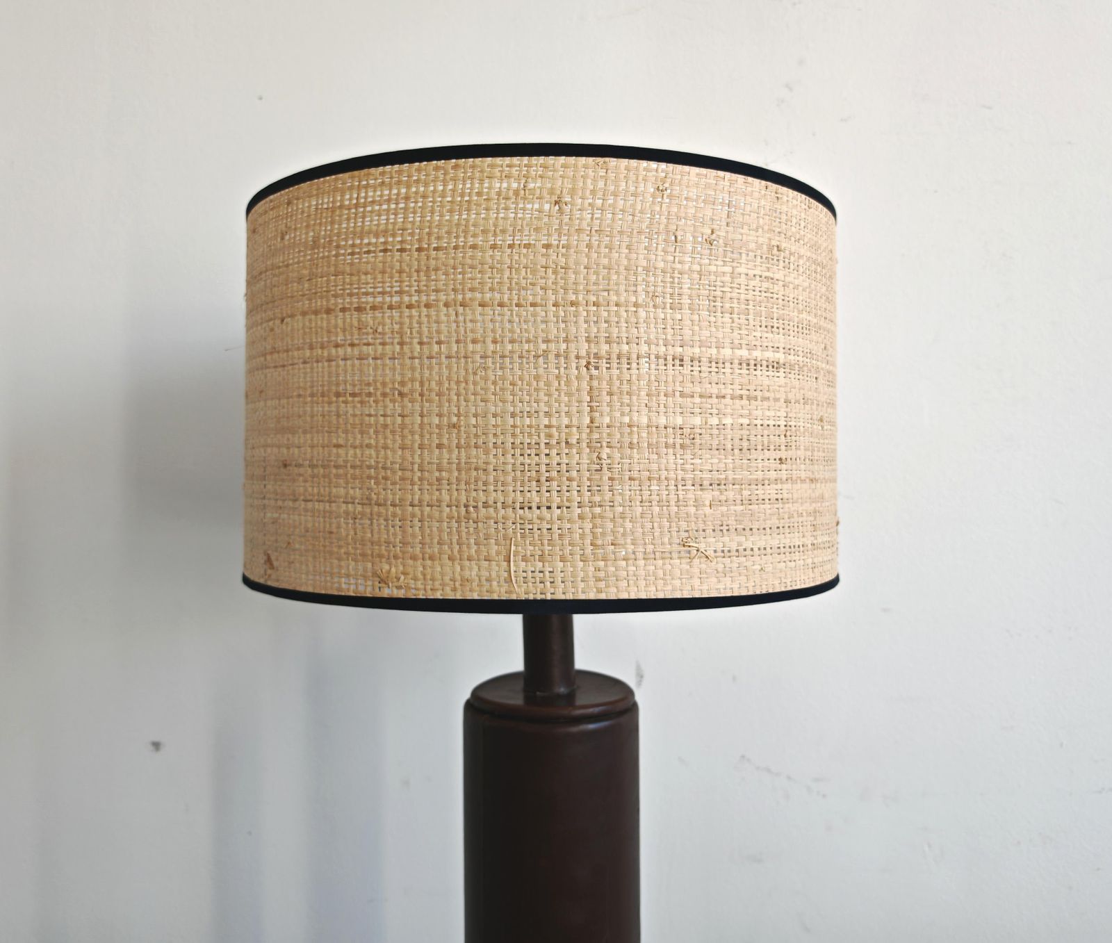 Mid Century Modern Leather Floor Lamp By Nicetin, Yugoslavia 1980s photo 1000.0