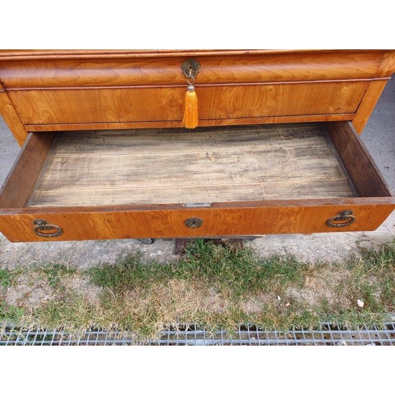 Furniture 19th Century Glass Chest Of Drawers photo