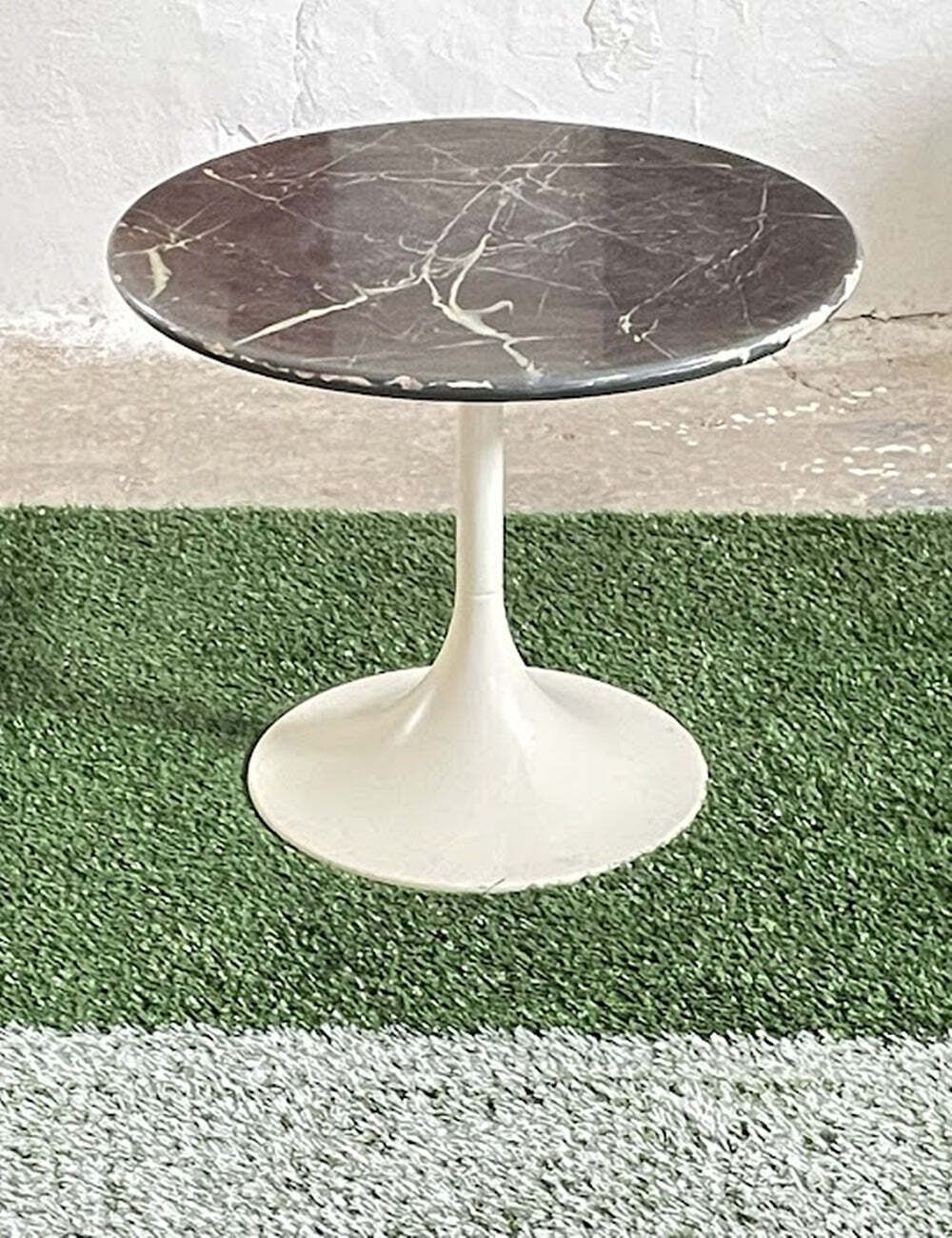 Rare Mid‑Century Ilse Möbel “Tulip” Side Table In Eero Saarinen Style photo for sale