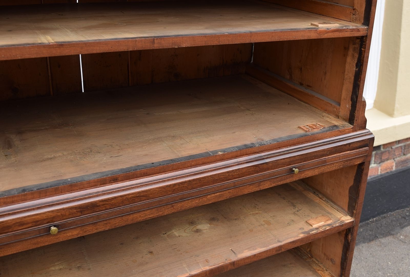 photo vintage George II Mahogany Chest On Chest Or Tallboy Circa 1750