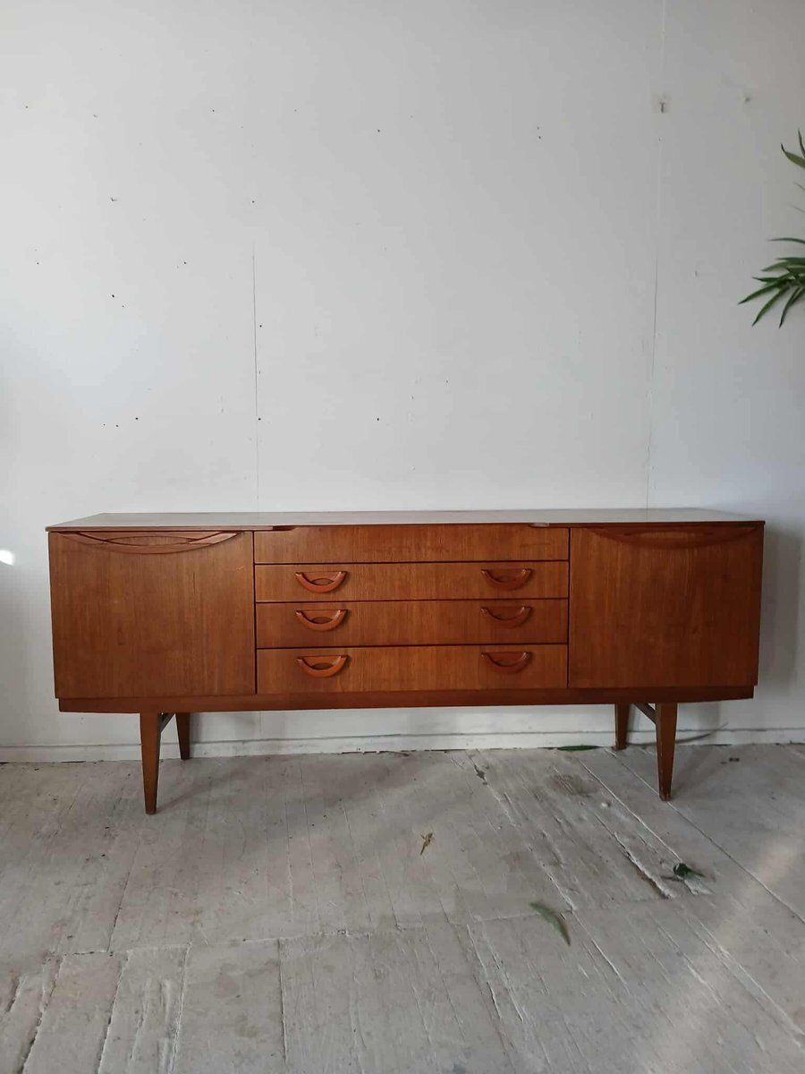 Mid Century Modern Sideboard In Teak From Beautility, United Kingdom, 1962