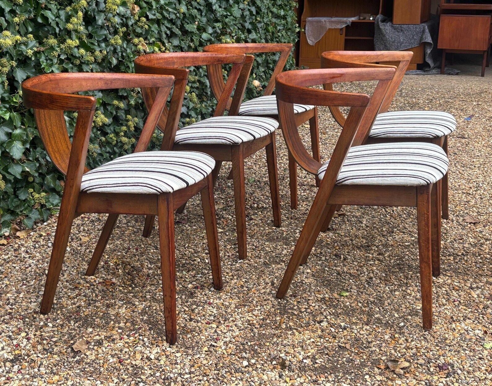 Vintage 1960’s Greaves & Thomas ‘Put U Up’ Dining Chairs X 6 photo furniture