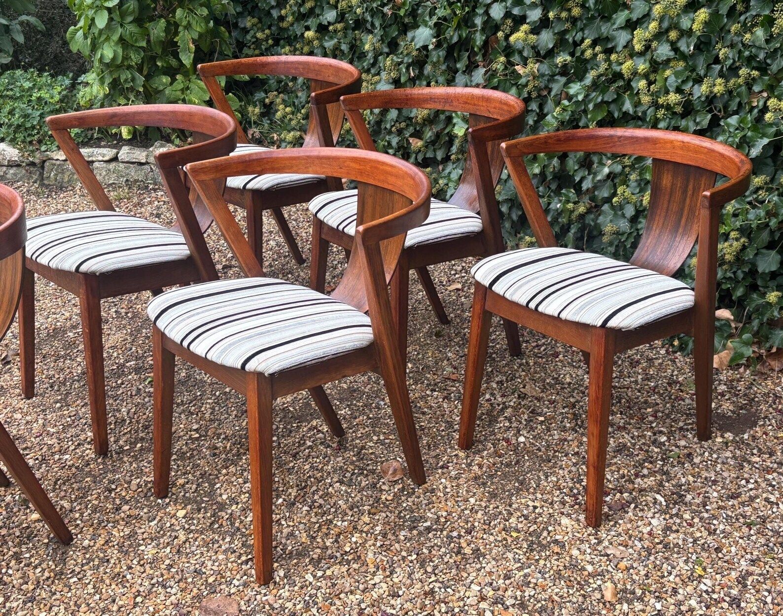 Vintage 1960’s Greaves & Thomas ‘Put U Up’ Dining Chairs X 6 photo Furniture