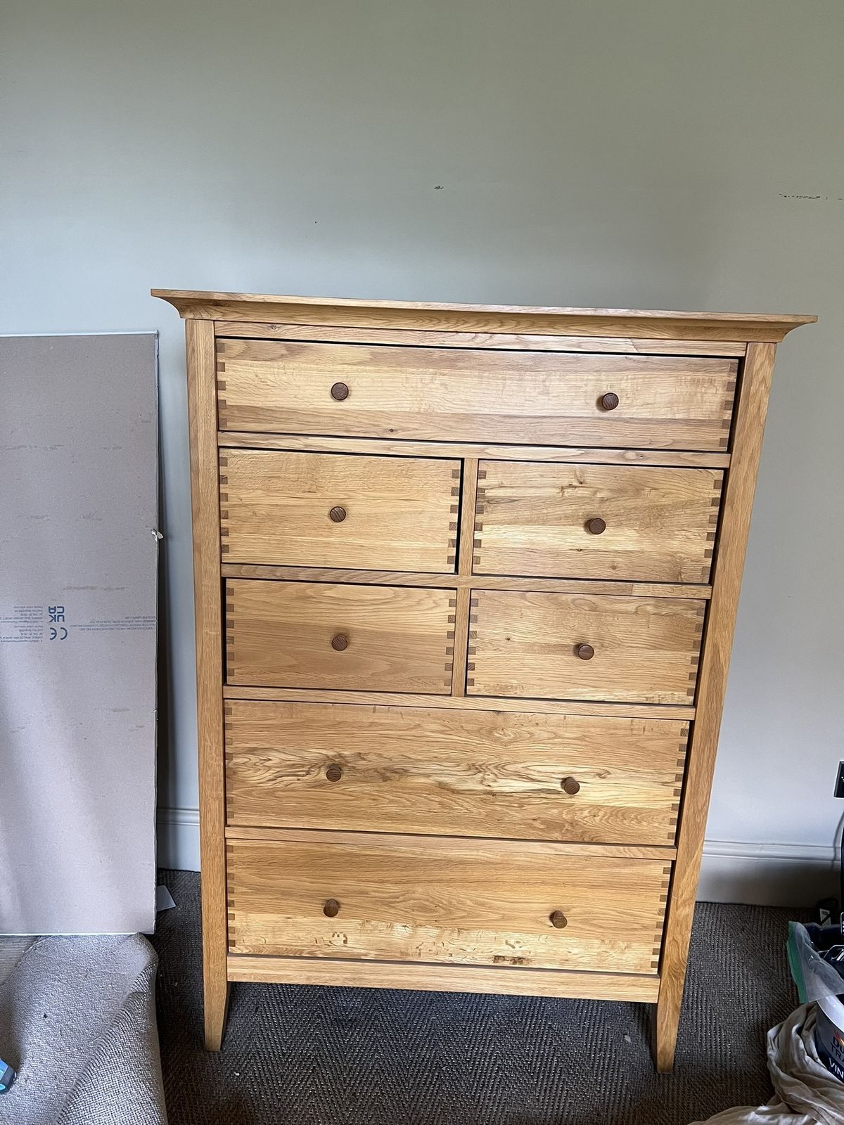 Willis And Gambier Chest Of Drawers And Mirror photo for sale