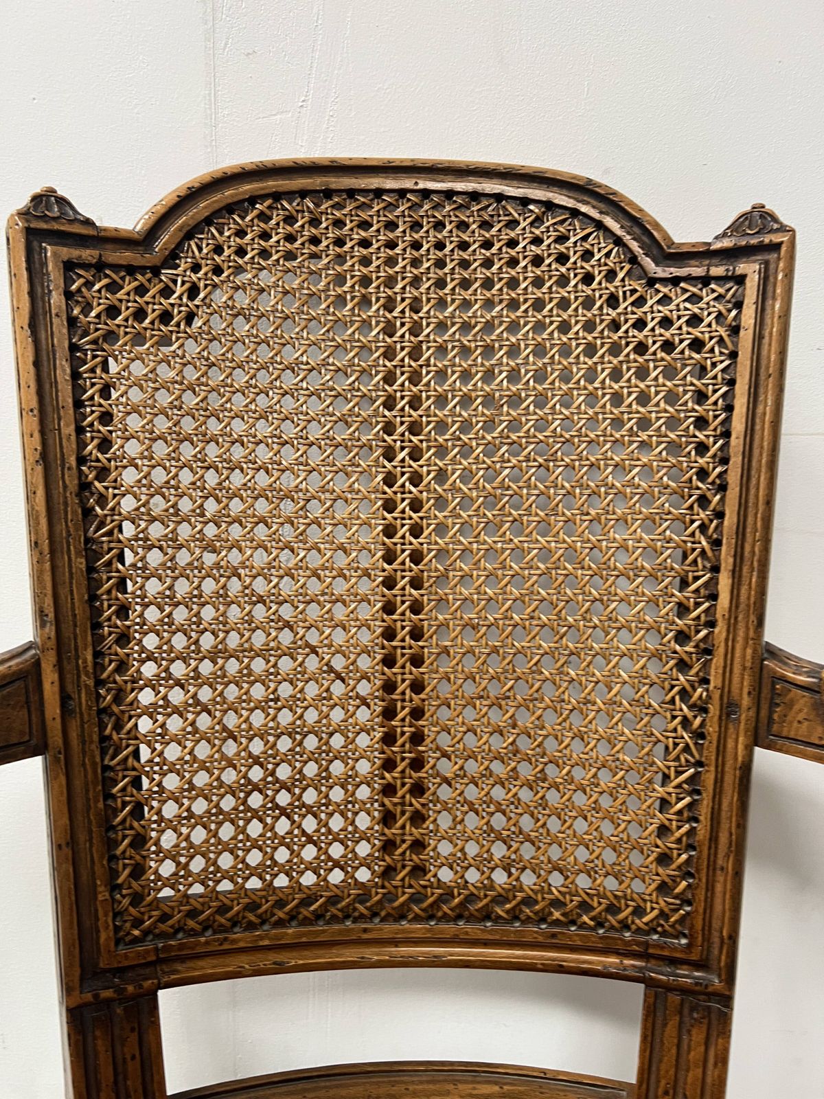 photo for sale Louis XVI Style Office Chair In Stained Beech