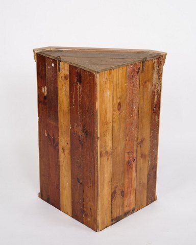 photo for sale Hanging Corner Cabinet With Glass Door   Pine   Year 1890s
