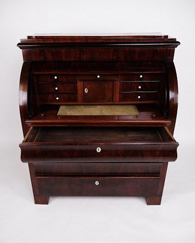 Chatol   Hand Polished Mahogany   Mother Of Pearl Fittings & Bone Knobs   Year 1860s photo vinterior