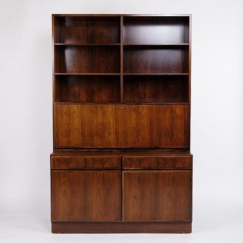 Bookcase/Secretary   Rosewood   Danish Design   Omann Junior   1960s