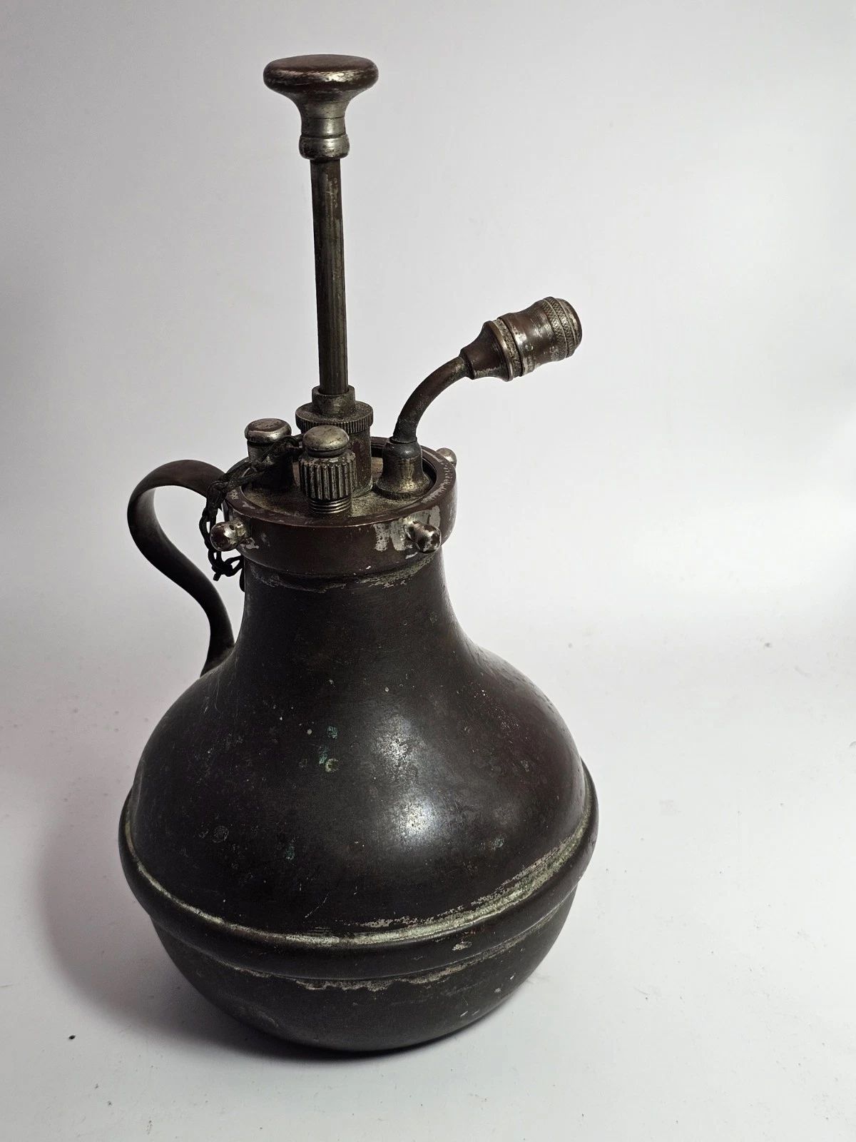 Late 19th Century Brass Chemist Steamer,  C1880's photo vintage