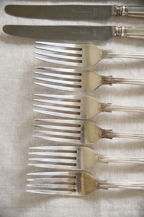 Viners Kings Pattern Small Knives & Forks photo Home Decor