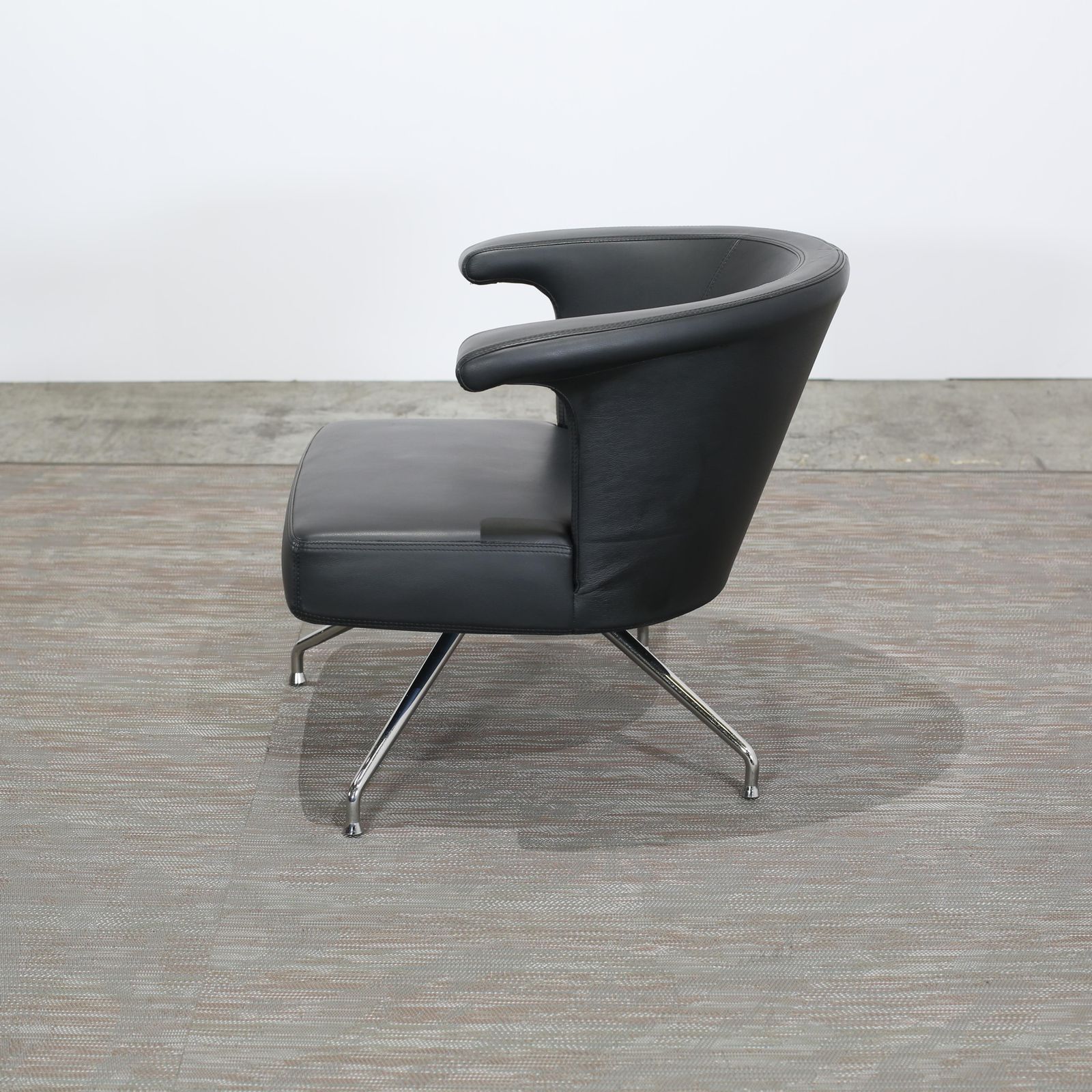Frighetto Leather Swivel Chair, Set Of Four photo 5400.0
