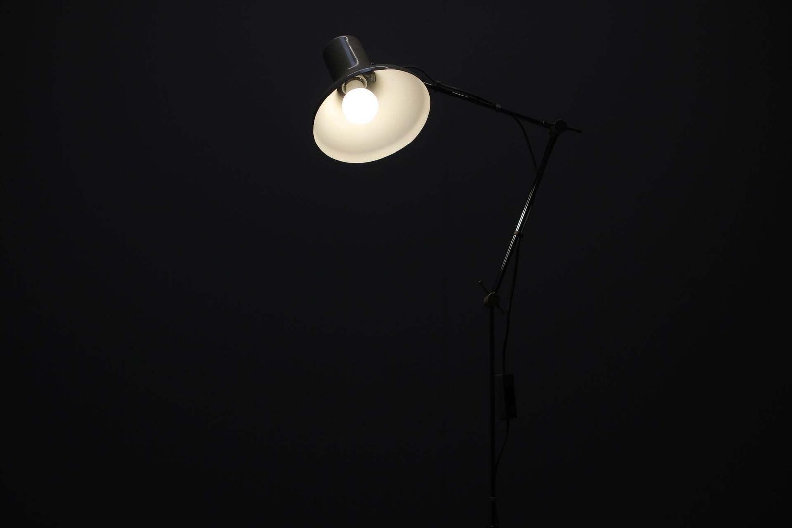 photo vinterior Mid Century Adjustable Floor Lamp, By J. Hurka For Napako, Czechoslovakia, 1960s