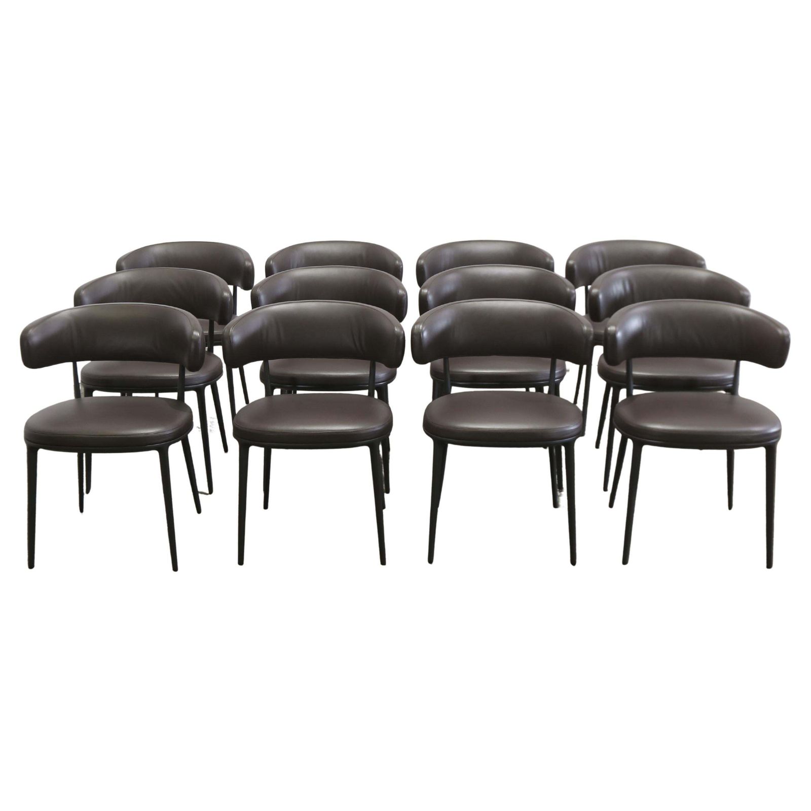 Maxalto Caratos Dining Chairs, Set Of Twelve