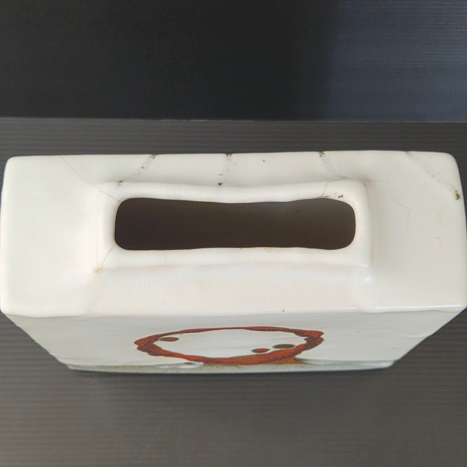 Stunning Vintage 1970s Ceramic Vase 70s Retro 1970s 70s photo vinterior