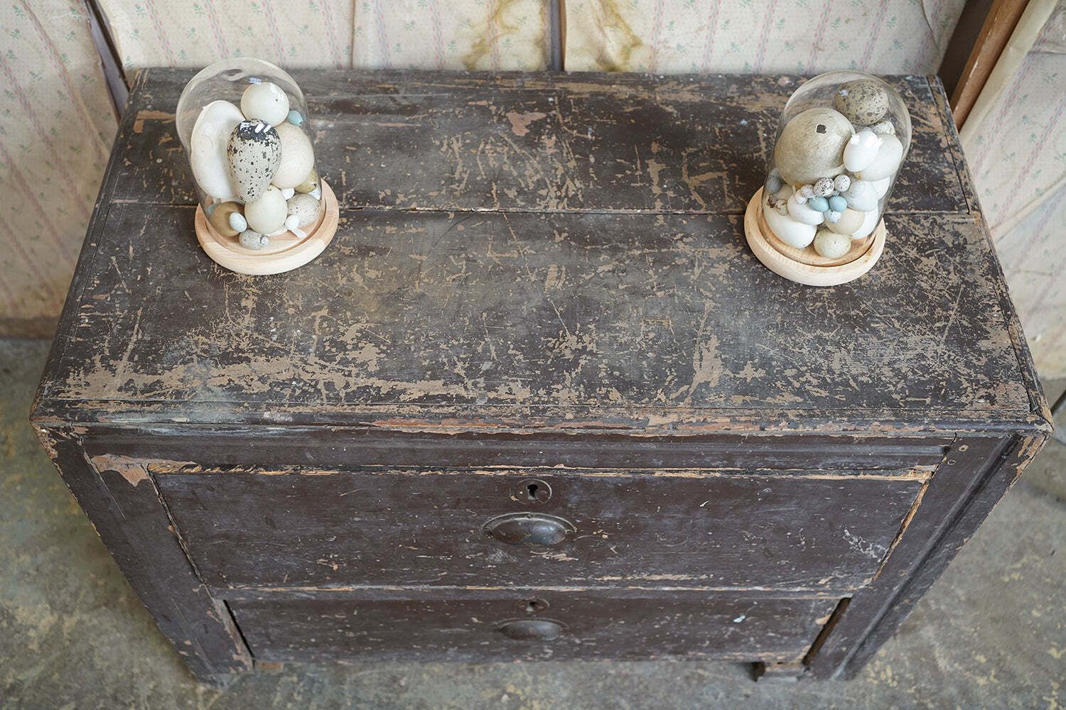 An Early 20thc Painted Pine Chest Of Two Drawers C.1900 20 photo Furniture