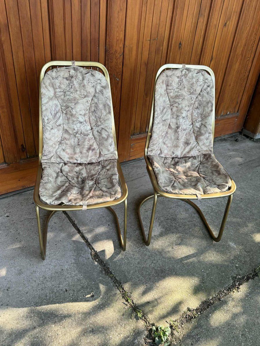 Italian Dining Chairs By Gastone Rinaldi, 1970s, Set Of 2 photo 1480.0