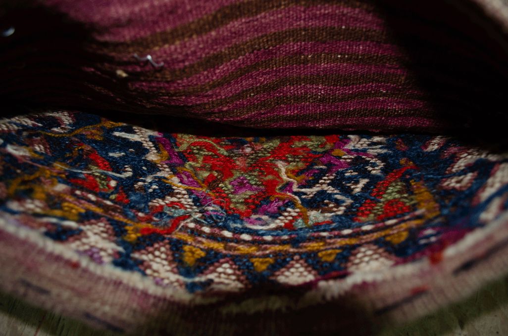 Antique Kordi Tribal Bag 36x33cm photo for sale