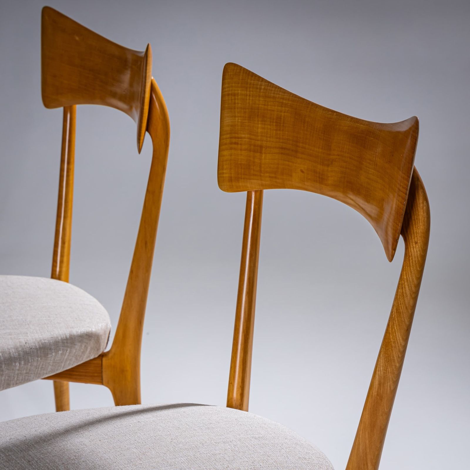 Two Chairs Attributed To Ico And Luisa Parisi, Italy, 1950s photo vinterior