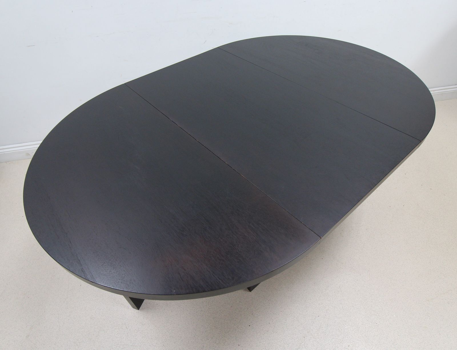 photo for sale Bespoke Solid Wood Black Folding Table And Chairs