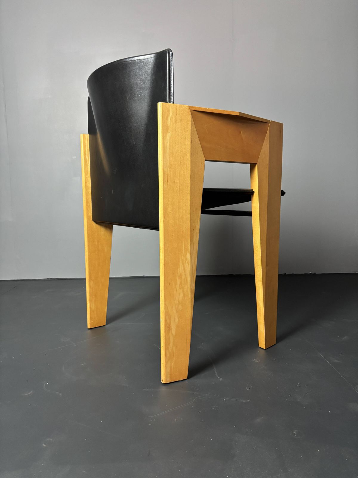 photo buy Set 6 Modernist Dining Chairs By Arnold Merckx For Arco Dutch Design 1980s