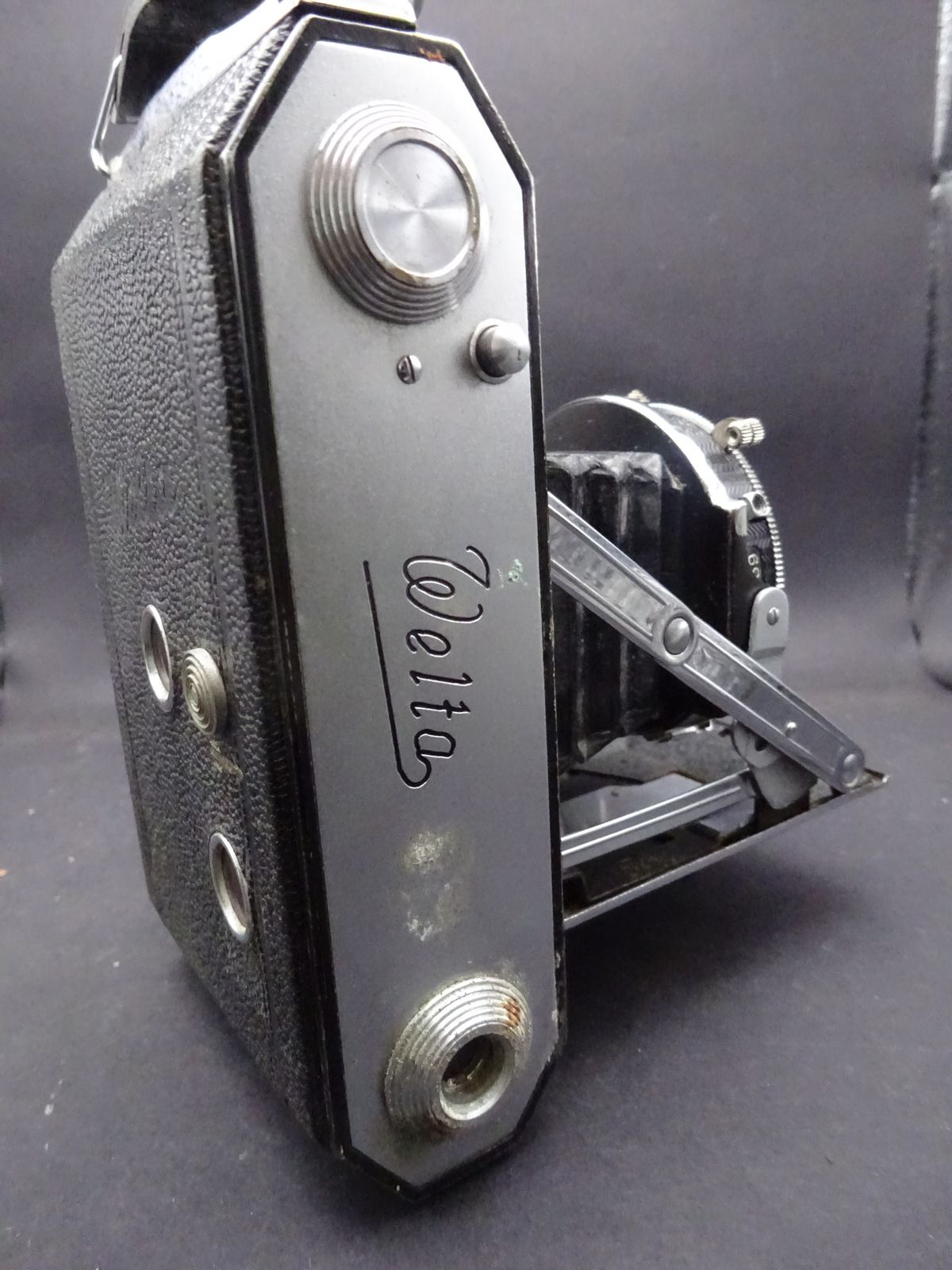 140.0 1930s Weltax Welta Compur Schneider Krueznach Xenar F:2.8 F=7.5cm Medium Format photo