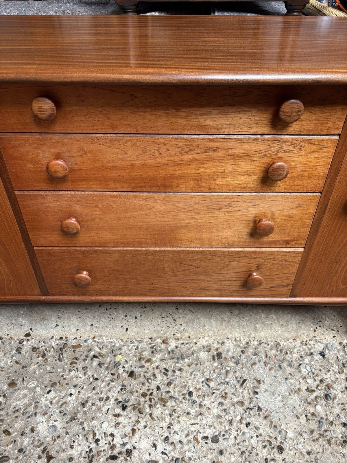 Mcm Afromosia & Teak “Volany” Sideboard By John Herbert For Younger Ltd C.1960 photo for sale
