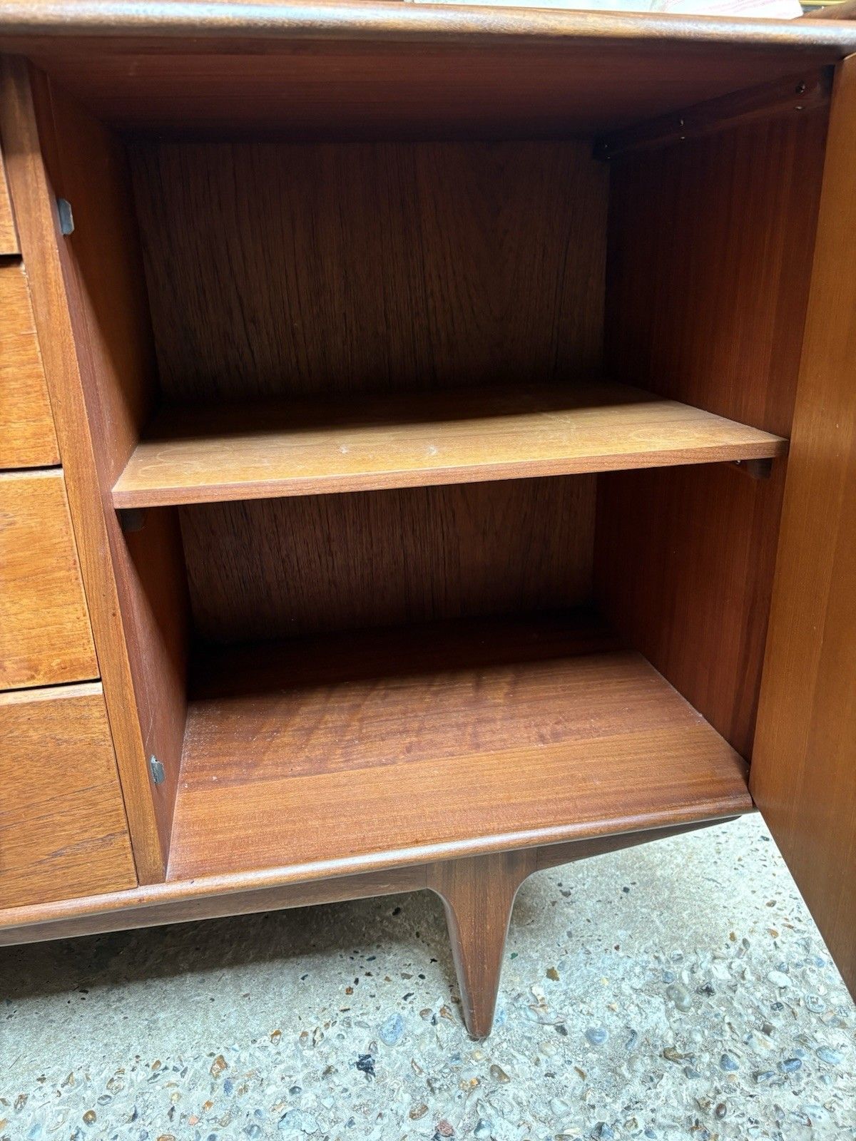 Furniture Mcm Afromosia & Teak “Volany” Sideboard By John Herbert For Younger Ltd C.1960 photo