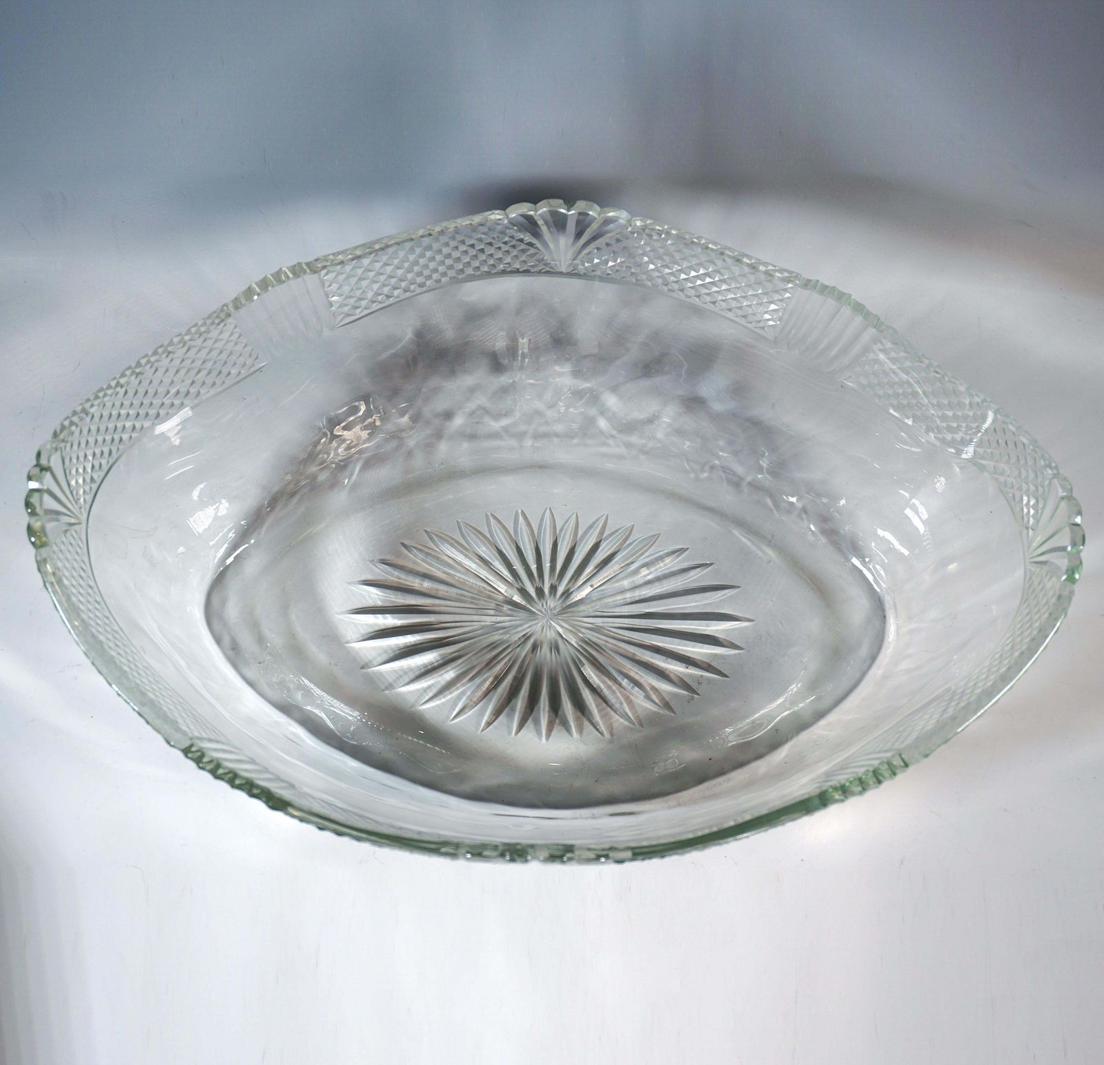 Art Nouveau Silver Jardinière With Cut Glass Liner, By Bruckmann & Sons, Germany photo vintage