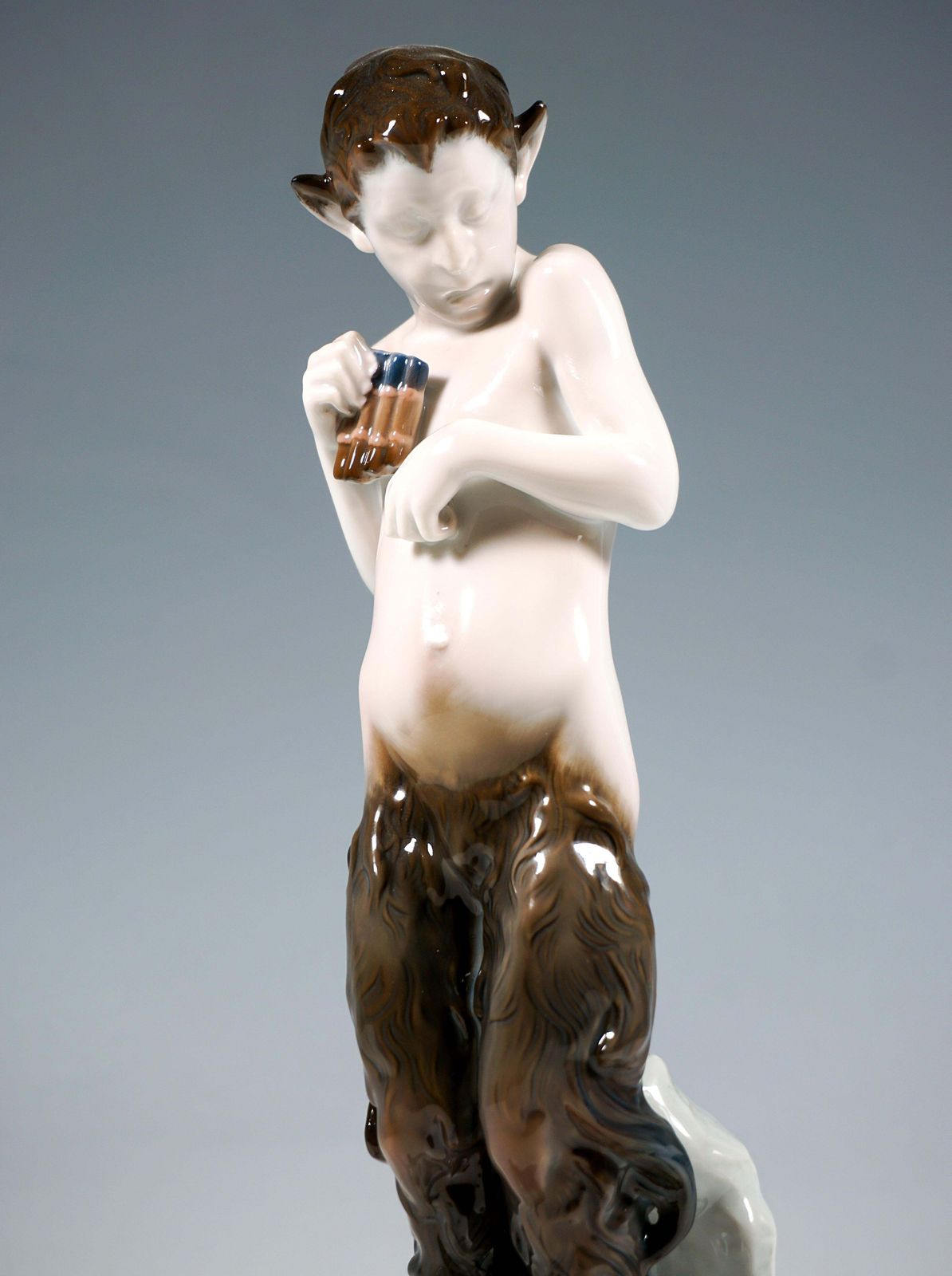Porcelain Figure, Faun With Crocodile, By Rosenthal Selb, Germany, Circa 1923 photo 2931.0