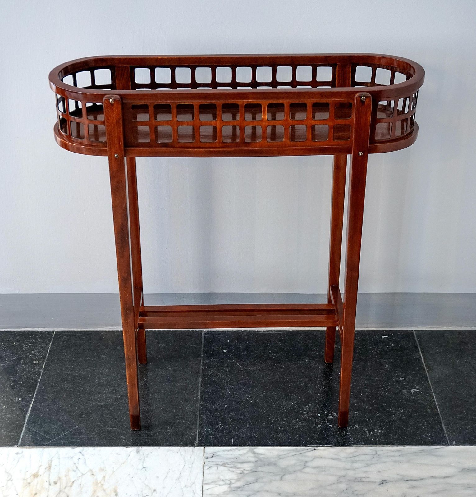 J.&J. Kohn Vienna Art Nouveau Jardinière, Flower Stand, J. Hoffmann, Ca. 1905 photo furniture