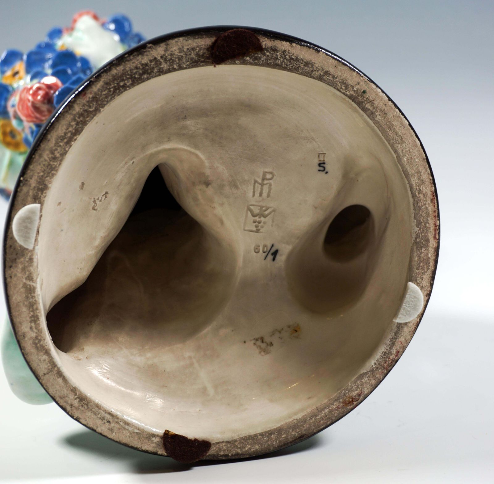'Spring', Putto With Flowers, By Michael Powolny, Vienna Ceramics, 1910 1912 photo buy